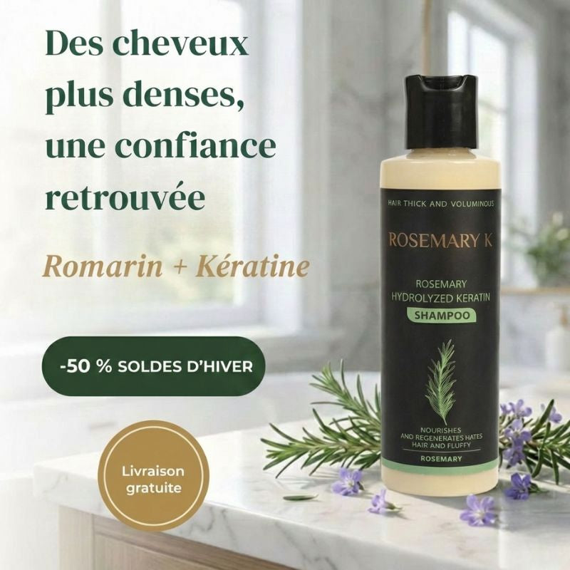 Shampoing au romarin - Pousse active